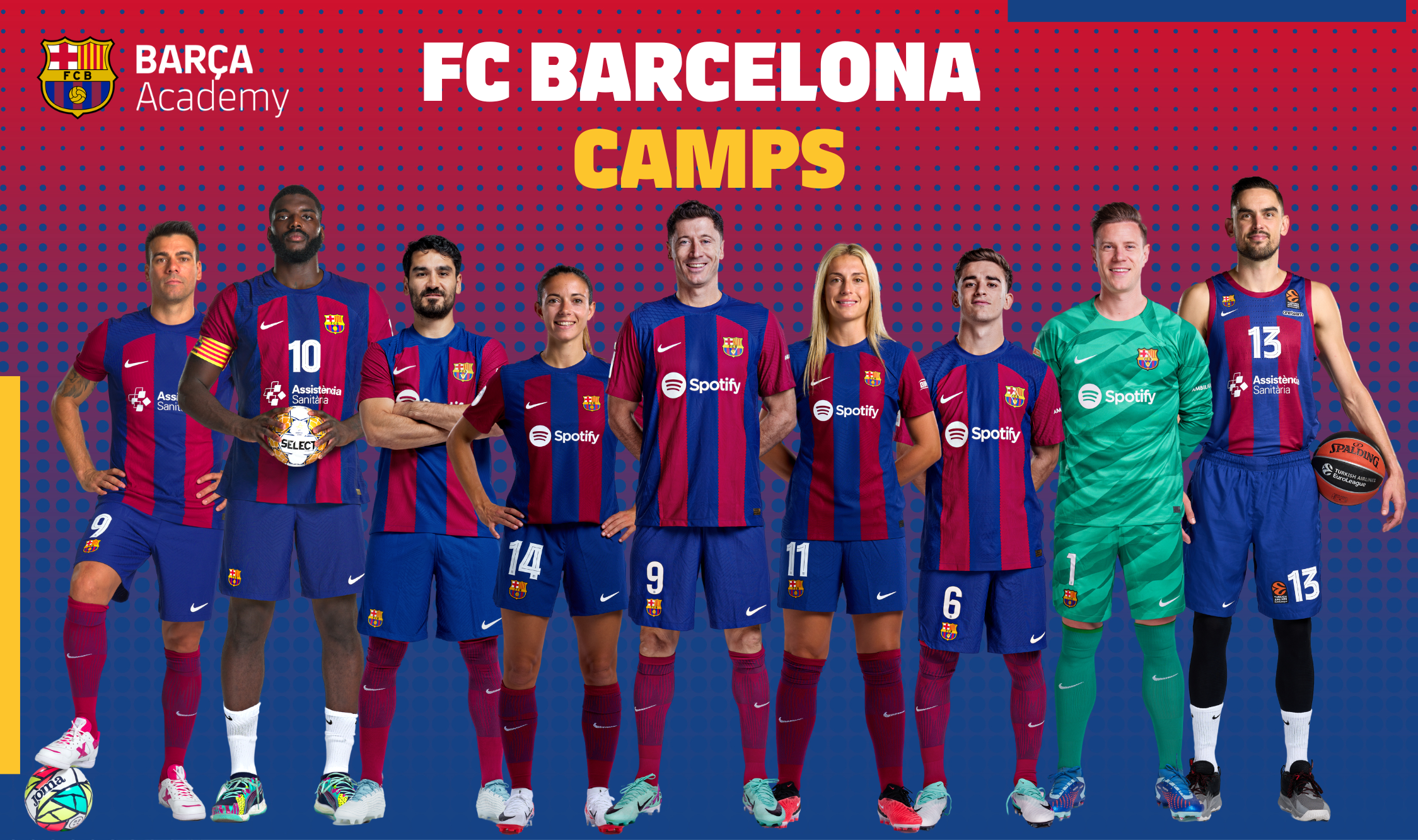 Players from FC Barcelona